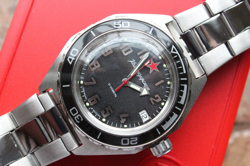 Vostok komandirskie mechanical automatic wrist watch 650537 - Picture 10 of 12