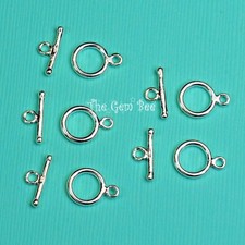 9mm 925 Sterling Silver Toggle Clasps 5