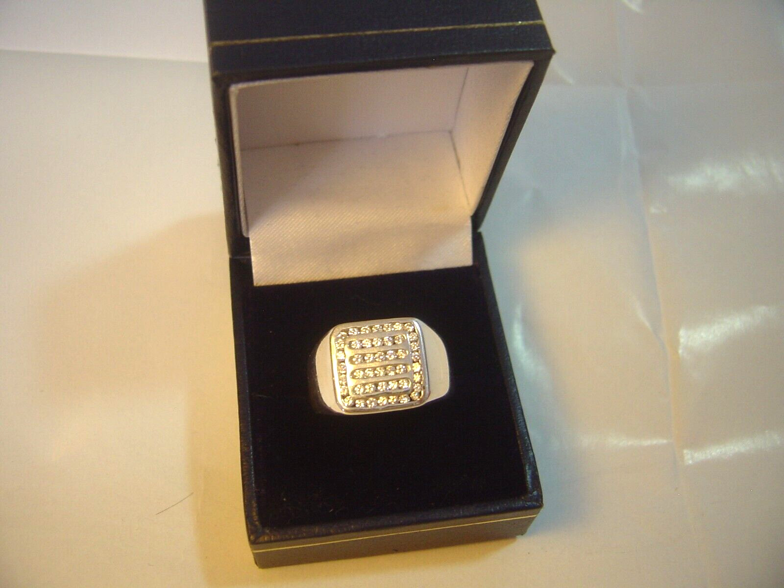 Vintage Solid Silver Stunning Large Ring -Superb … - image 1