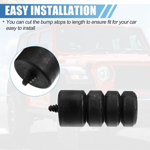 Pack (2) Tailgate Spare Tire Bumper Stop for Jeep Wrangler JL 2018-2023 - Picture 7 of 7