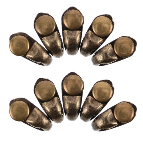10 Pcs Shoelace Hook Buckle Hole Boot Hooks for Pulling on Boots - Picture 3 of 12