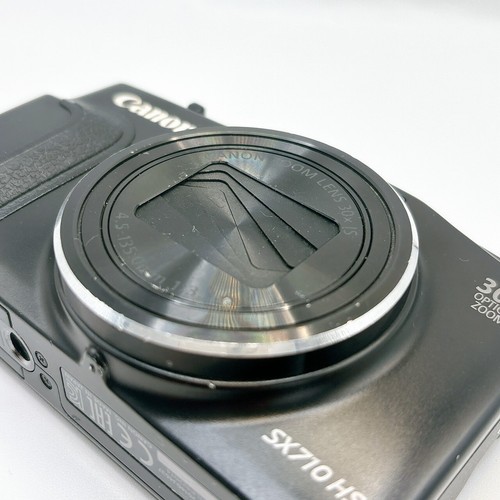 Canon PowerShot SX710 HS 20.3 MP Compact Digital Camera Black Japan with Buttery - Picture 4 of 7
