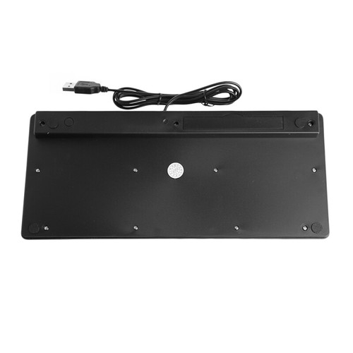 Slim Multimedia USB Wired External Keyboard For Notebook Laptop PC Computer - Picture 8 of 10