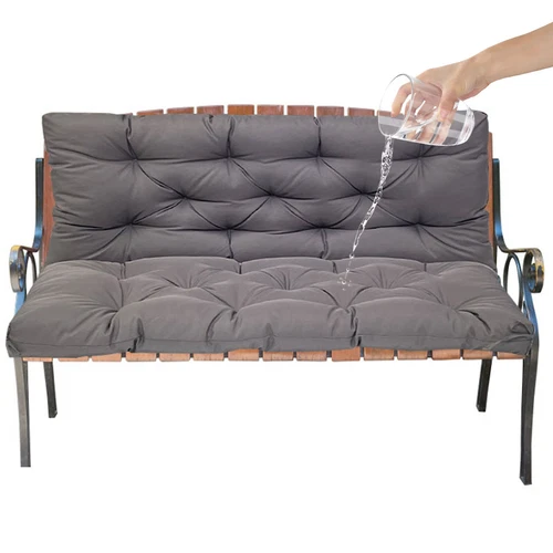 Waterproof Sun-proof Bench Cushion For Indoor Outdoor 2-3 Seater Swing Chair Pad - Picture 112 of 118