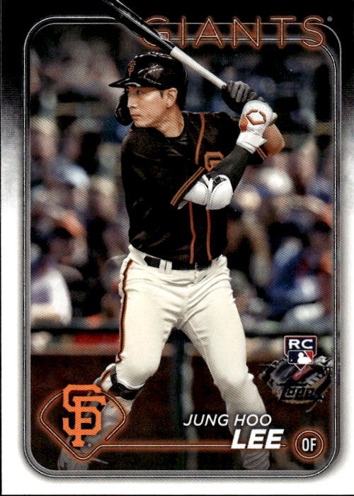 2024 Topps Jung Hoo Lee #691 San Francisco Giants 2X1