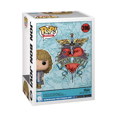 POP! Rocks Jon Bon Jovi 1980s Vinyl Figure Funko 889698797078| eBay