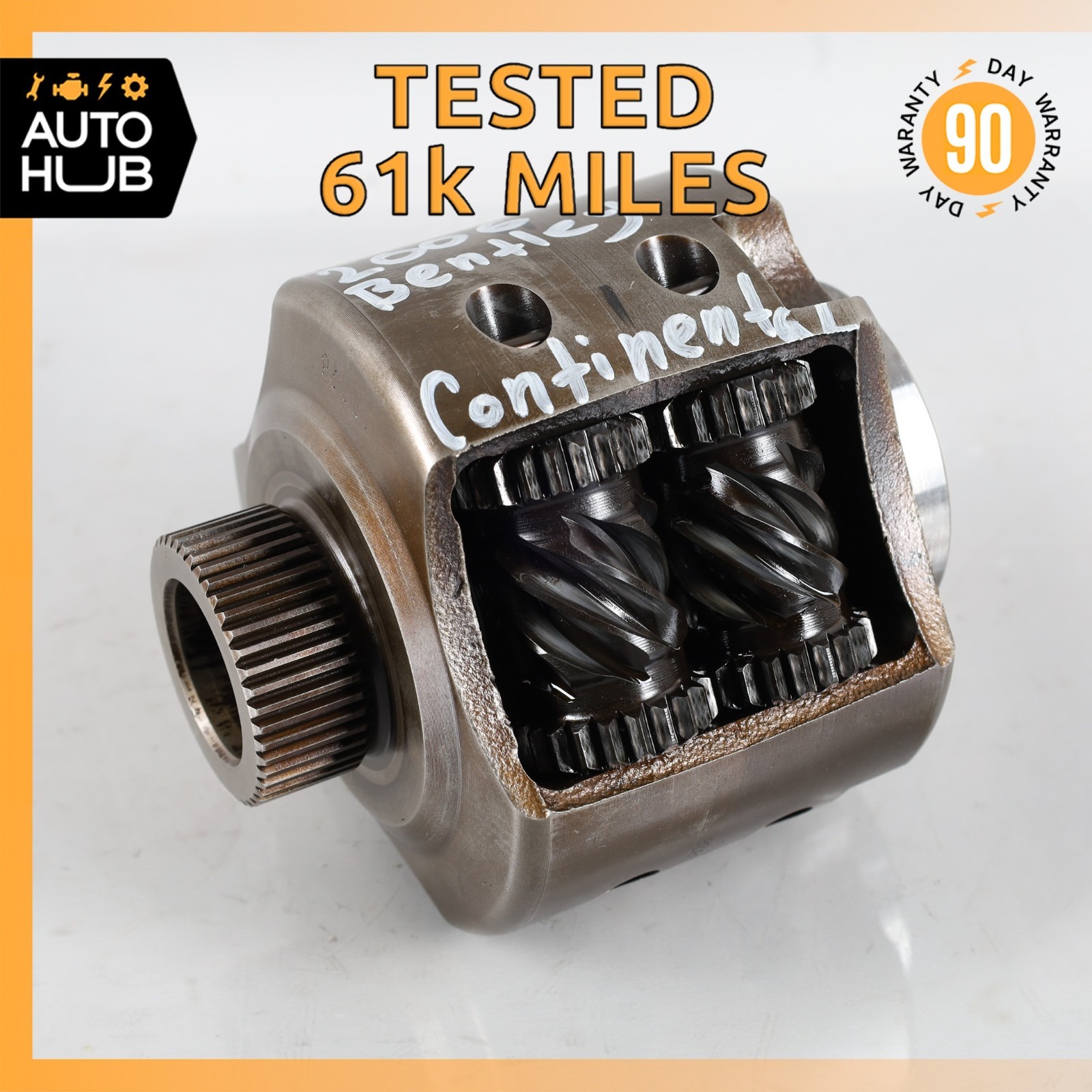 Bentley Continental GT GTC Automatic Transmission Middle Differential OEM 61k