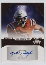 2023 Sage Aspire Bronze Josh Whyle #ASP-JW3 Auto 16wc