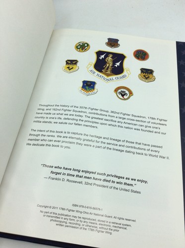 178th FIGHTER WING: LEGACY OF FLIGHT, 1947-2010 - 2011 1st ed - Ohio aviation - Picture 2 of 5