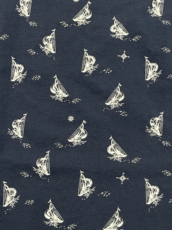 Camisa polo Ralph Lauren veleiro regata sem mangas estampa total masculina XXL 2XL - Imagem 4 de 4