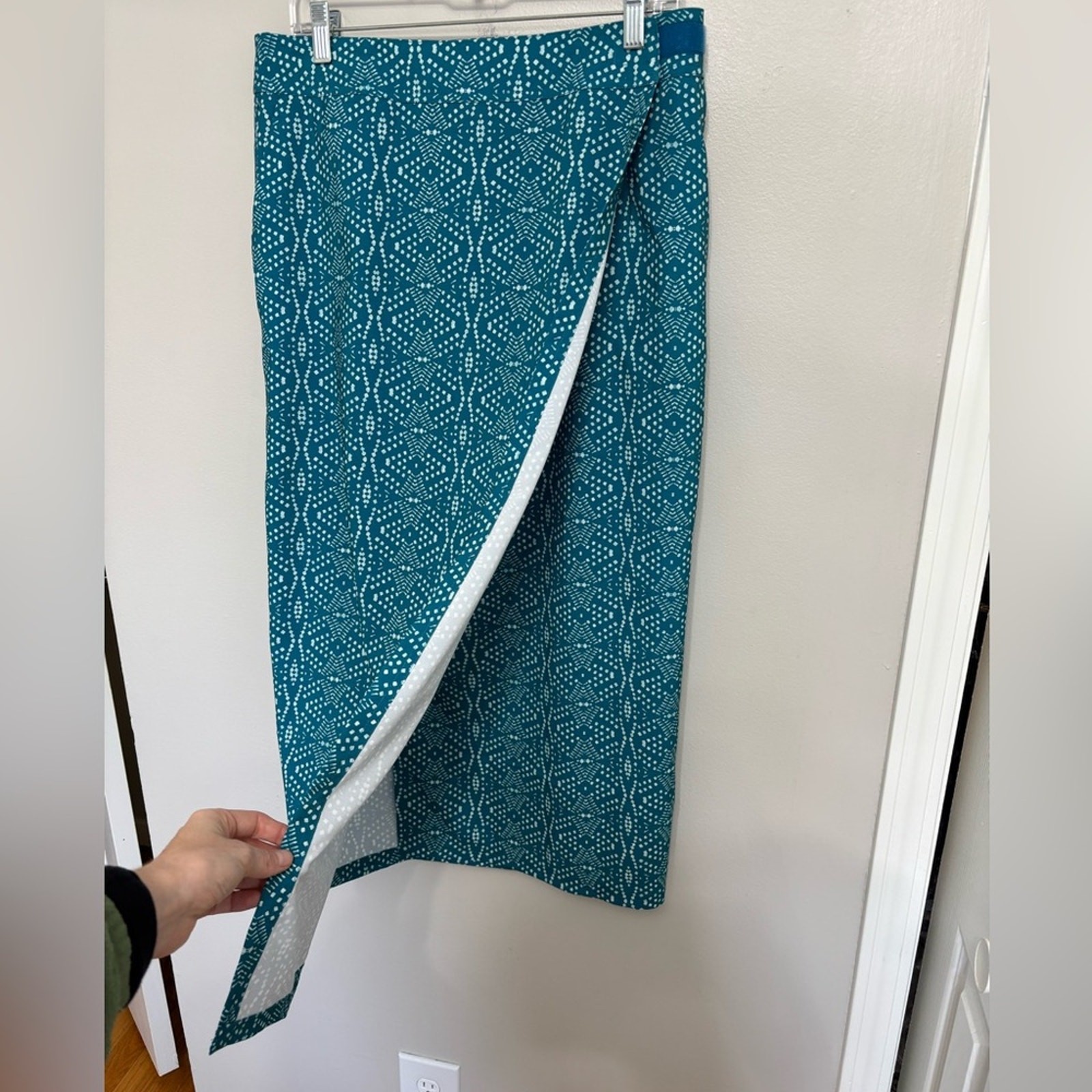 Ripskirt Hawaii Wrap Skirt Length 4 in Playa Ocean Blue - Size S