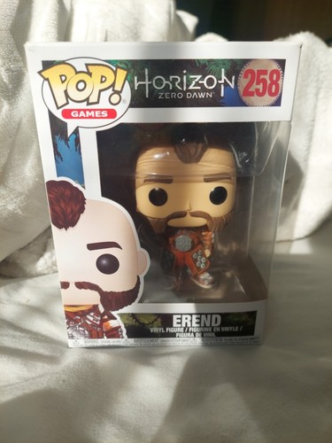 Figurine POP! Vinyl Horizon Zero Dawn Erend - Collection Games, Environ 9cm, Boîte Fenêtrée