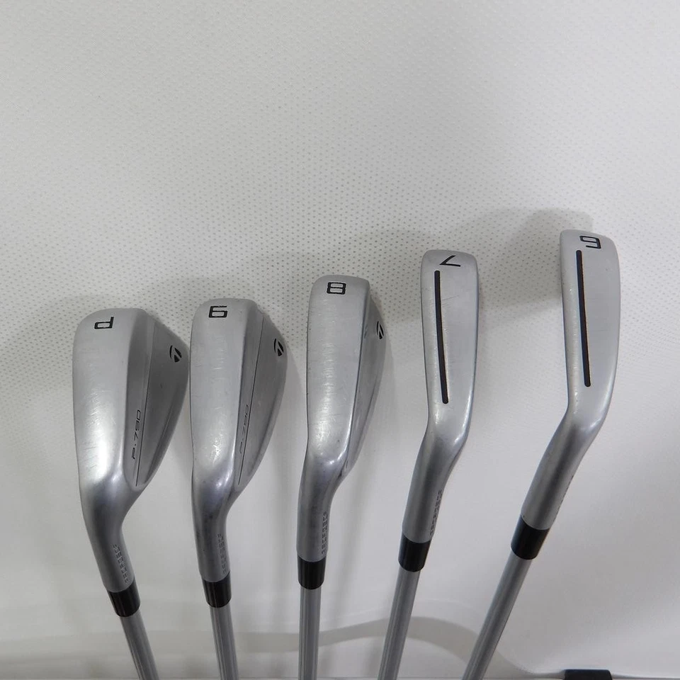 Juego de hierro TaylorMade para zurdos Taylor Made P 790 (2023) rígido TM MCI 80 BK 5 piezas Foto 3 de 4