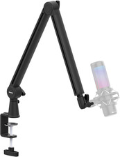 Mic Arm, Premium Microphone Boom Arm with Cable Management, 360 Rotatable Boom A
