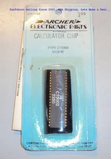 Radio Shack Archer Calculator Chip Type CT5002 MOS-IC VINTAGE 276-1754 Date 1973