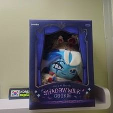 NEW CookieRun Shadow Milk Cookie Plushie star of the final act