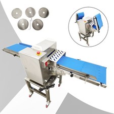 Commercial Electric Slightly Frozen/Fresh Meat Cutter (110V, 750W, 500-1000kg/h)