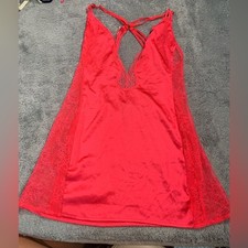 Victoria's Secret slip dress small hot pink
