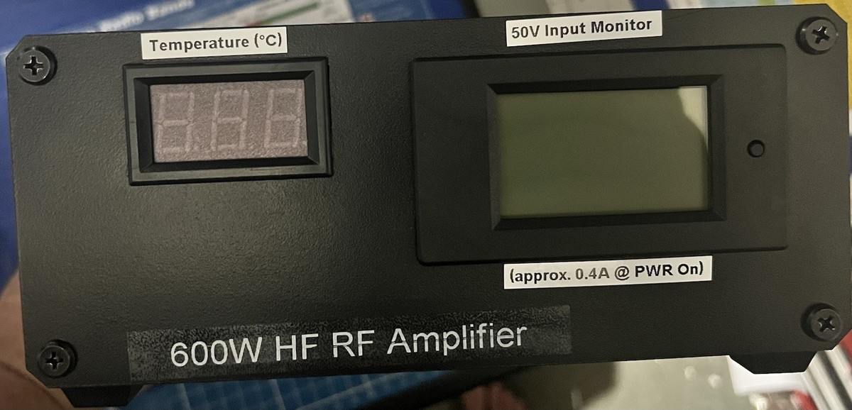 Amplificateur RF LDMOS 1800W - Radioamateur - 1,8-55 MHz - Modèle MRFX1K80H
