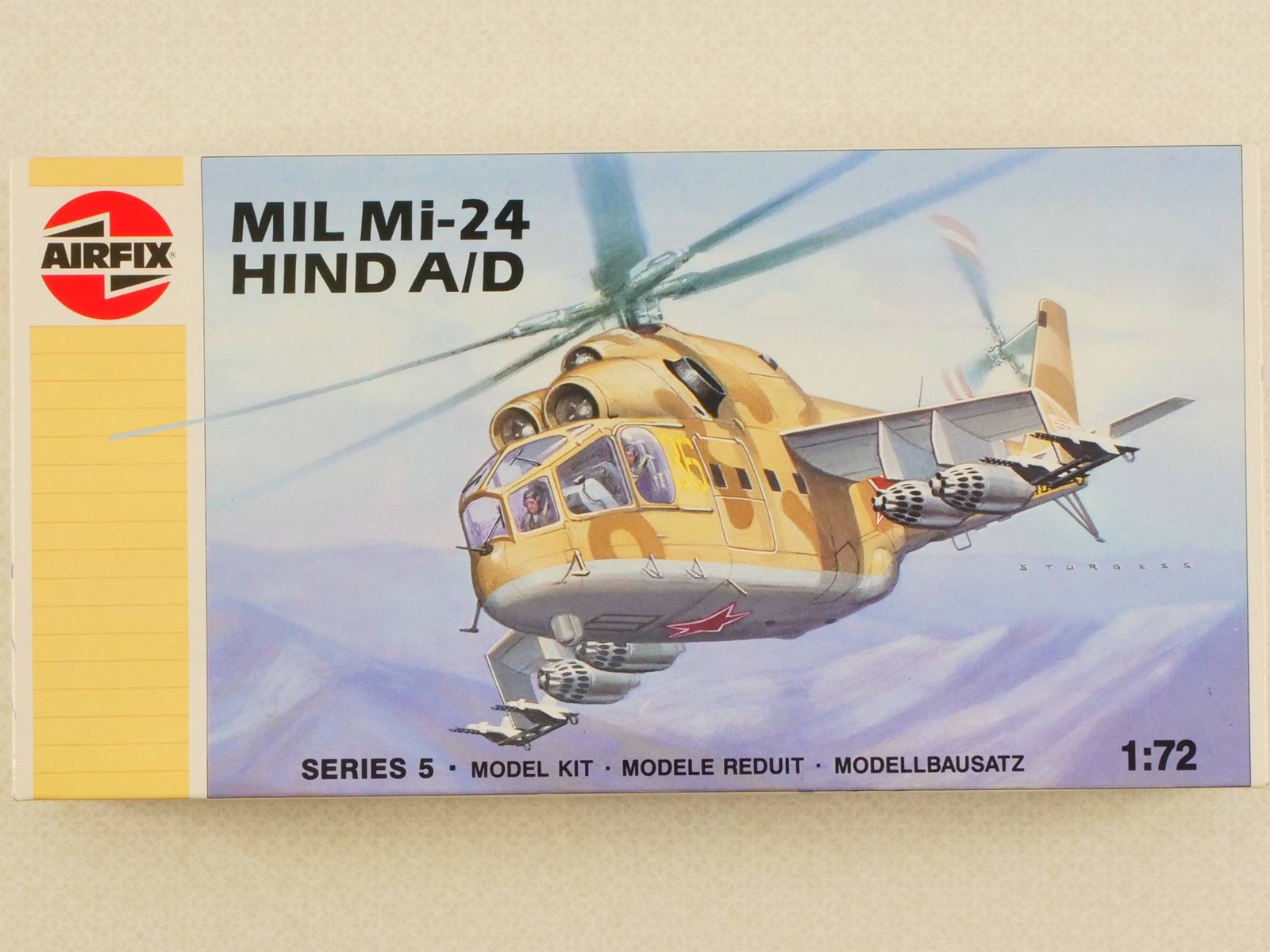 Airfix 05023 MIL Mi-24 HIND A/D Kit 1:72 Unbuilt! OVP 1705-27-41