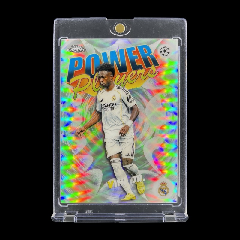 VINI JR. SILVER COMIC REFRACTOR HOLO 2025-26 Topps Chrome Insert - Real Madrid