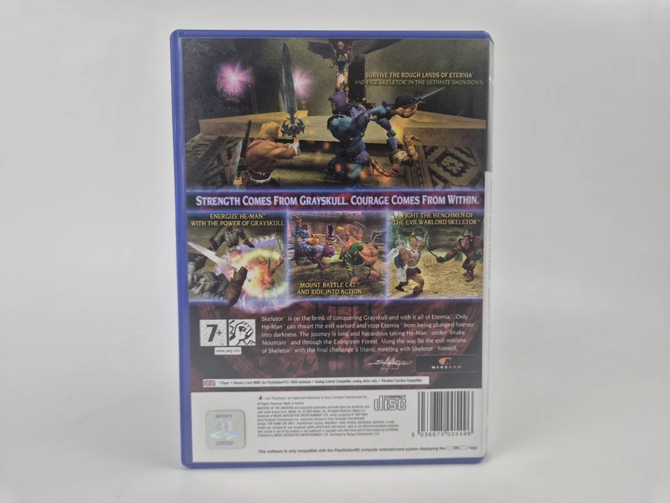 **BEST PRICE** Masters of the Universe: He-Man Defender of Grayskull PS2 - Image 2 of 4