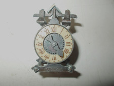 RARO Modellino OROLOGIO vintage in ferro battuto ad ingranaggi !!