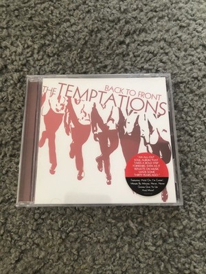 Temptations - Back to Front ( AUDIO CD ) BRAND NEW SEALED FAST SHIPPING