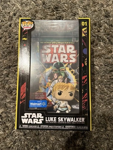 Funko Pop Comic Covers: Star Wars - Luke Skywalker #01 Walmart Exclusive