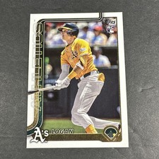 Logan Davidson - 2025 Topps Update Series #US213 - Athletics Rookie Baseball