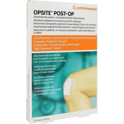 OPSITE Post Op 8,5x9,5 cm Verband 5 St