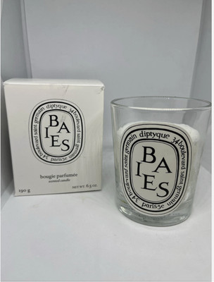Diptyque Baies Scented Candle 6.5 oz Used *Damaged Box*