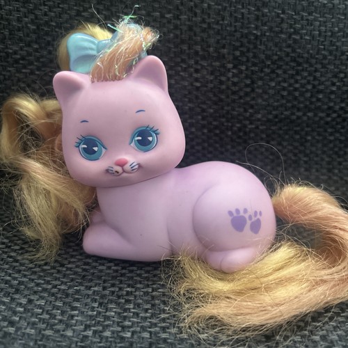 My Little Pretty Kitty Purple Paws vintage Mattel 1989