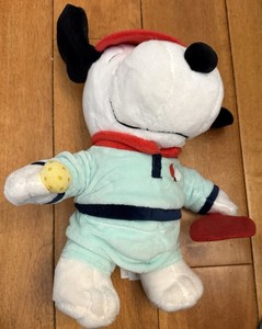 2024 Ruz Pickleball Snoopy Summer Peanuts 11" Plush New With Tags