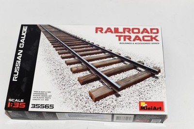 Mini Art 35565 Modell - Railroad Track Modellbauzubehör - 1:35 - OVP