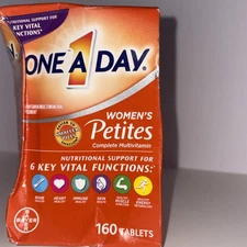 One A Day Women’s Petites Multivitamin,Supplement Vitamins Exp12/26 160ct