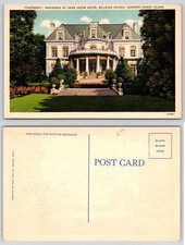 Newport Rhode Island Chetwode John Jacob Astor Residence Postcard AG490