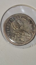 1746 A SILBER 1 KREUTZER MARKGRAF FRIEDRICH III BRANBURG-BAYREUTH