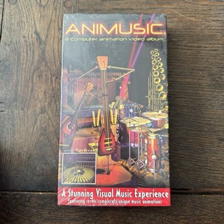 EXTREMELY RARE Animusic A Computer Animation Video Album Original VHS 2001