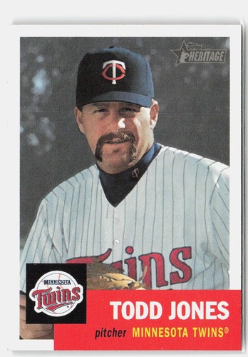 2002 Topps Heritage Todd Jones #315 card