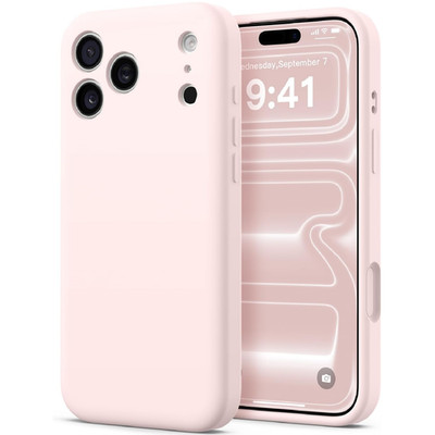 AOTESIER Compatible with iPhone 17 Pro Max Case, Silicone Upgrade [Full Camera P