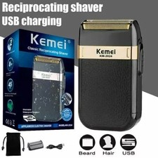 KEMEI Electric Shaver Trimmer Razor Rechargeable Hair Beard Shaving Machine US