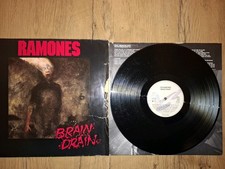 ## Ramones ## Brain Drain - Chrysalis 209998 Vinyl LP 1989 - CLEANED