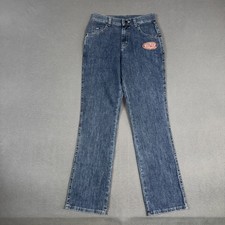Vintage Lee Original Jeans Women  s 4 Blue Bootcut Stretch Denim Cotton NWT New