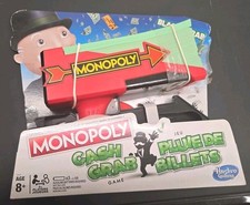 Monopoly Cash Grab Game Money Blaster Hasbro Parker Brothers 2017  Brand New 