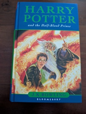 Harry Potter & the Half Blood Prince mit Fehldruck, Erstausgabe 2005  Englisch