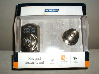 Schlage Keypad Security Set FBE365 V CAM 619 GEO NEW