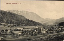 Ak Sachrang Aschau im Chiemgau Oberbayern, Gruß aus Sachrang O.... - 4933270