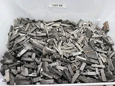 Vintage Letterpress Metal Type LEAD  Printing Letters Numbers 8 lb. Lot #5