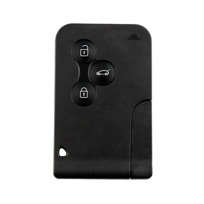 Black 3 Button Remote Control Key PCF7947 For Renault Megane Scenic 2003-2008
